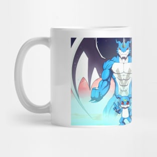 Exveemon and Veemon Mug